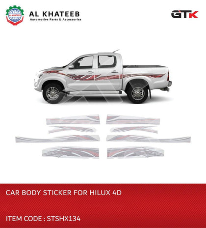 Car Body Sticker for Hilux 2014 4D