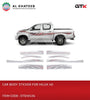 Car Body Sticker for Hilux 2014 4D