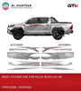 BODY STICKER USE FOR HILUX REVO 2016-2025 (2017)4X4 4D