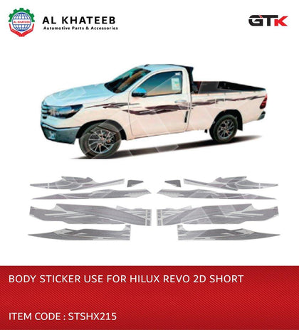 BODY STICKER USE FOR HILUX REVO 2016-2025(2022) 2D