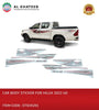 Car Body Sticker for Hilux 4D 2023