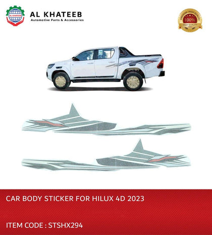 Car Body Sticker for Hilux 4D 2023