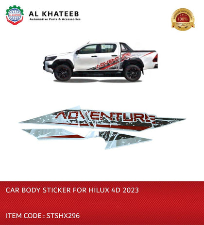 Car Body Sticker for Hilux 4D 2023
