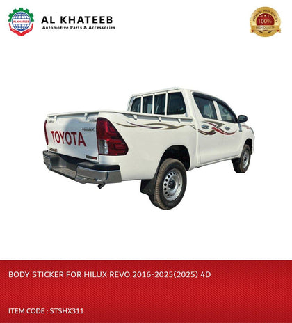 Body Sticker for Hilux Revo 2016-2025 (2025) 4D