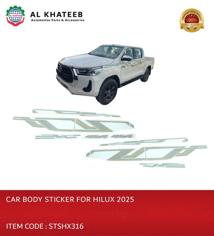 Car Body Sticker for Hilux 2025