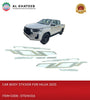 Car Body Sticker for Hilux 2025