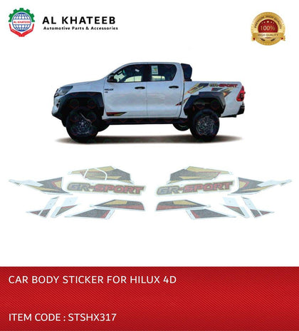 Car Body Sticker for Hilux 4D