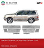 CAR BODY STICKER USE FOR LAND CRUISER FJ100 1998-2007 (2007)GXR DOWN