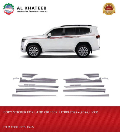 Body Sticker for Land Cruiser LC300 2022+ (2024) VXR