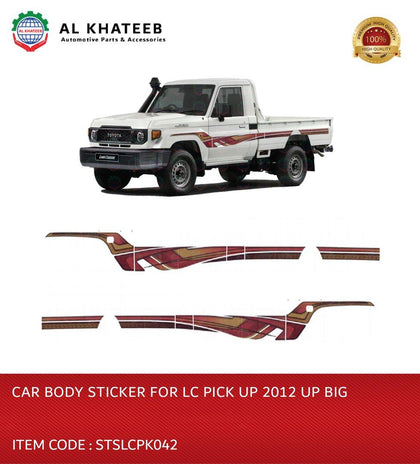 Car Body Sticker for LC Pickup 2012 UP Big