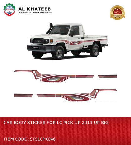 Car Body Sticker for LC Pickup 2013 UP Big