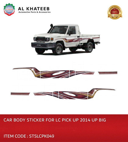 Car Body Sticker for LC Pickup 2014 UP Big