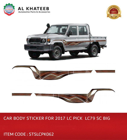 Car Body Sticker for 2017 LC Pickup LC79 SC Big