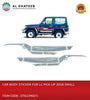 Car Body Sticker for LC Pickup 2018 Small