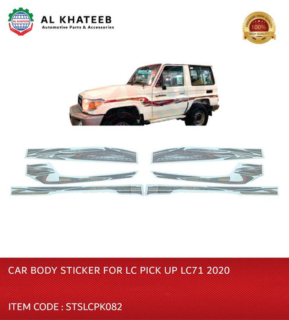 Car Body Sticker for LC Pickup LC71 2020