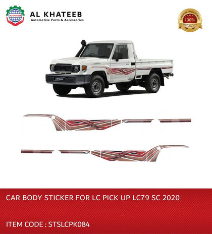 Car Body Sticker for LC Pickup LC79 SC 2020