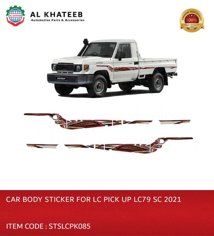 Car Body Sticker for LC Pickup LC79 SC 2021
