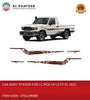 Car Body Sticker for LC Pickup LC79 SC 2021