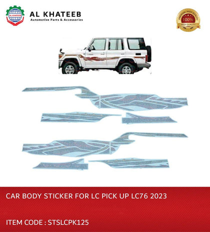 Car Body Sticker for LC Pickup 2023 LC76