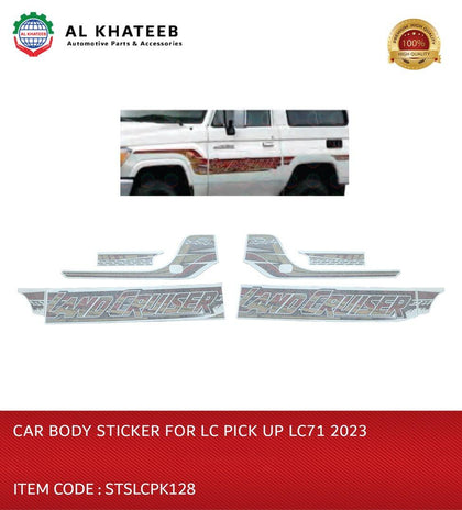 Car Body Sticker for LC Pickup LC71 2023