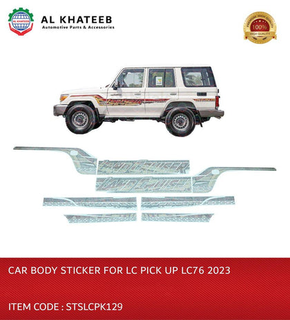 Car Body Sticker for LC Pickup LC76 2023