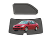 Al Khateeb Universal Car Side Window Non-Foldable Sun Shade Vehicle Window Shield Uv Protection, Black 3Pcs