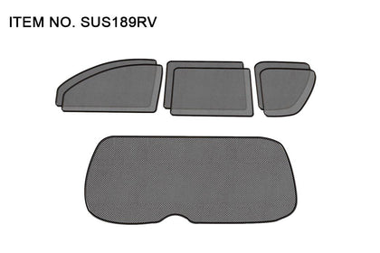 GTK Car Side Window Foldable Sun Shade Vehicle Window Mesh Shield Uv Protection Rav4 2006-2012, 7Pcs