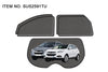 GTK Car Side Window Foldable Sun Shade Vehicle Window Mesh Shield Uv Protection Tucson 2010-2015, 5Pcs, Black