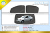 GTK Car Side Window Foldable Sun Shade Vehicle Window Mesh Shield Uv Protection Civic Aveo 2007+, 5Pcs, Black