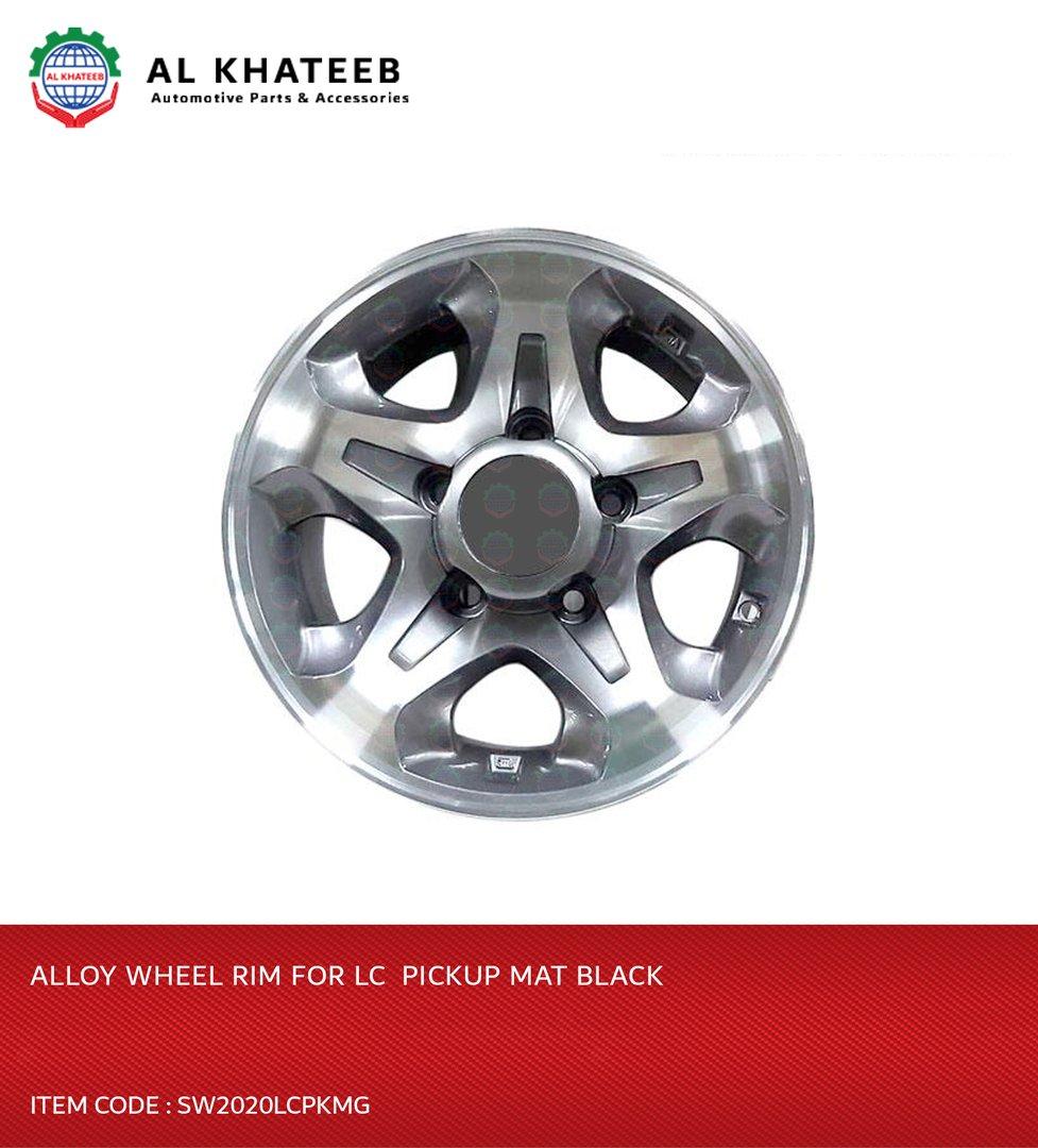 ALLOY WHEEL RIM FOR LC PICKUP MAT BLACK