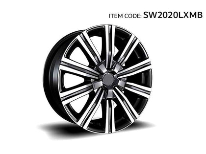 Prima Machined Matte Black Alloy Wheel Rim For LX570 2020 20
