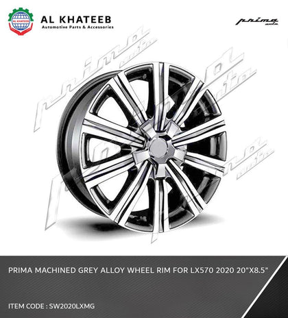 Machined Grey Alloy Wheel Rim For LX570 2020 20