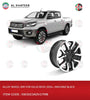 Black Machine Alloy Wheel Rim For Hilux Adventure 2021+ 17