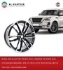 WHEEL RIM ALLOY FOR  NISSAN PATROL 2010-24 NISMO  RSS STYLE   ?BLACK+MACHINE ,SIZE:22''X9.5J,ET:35,PCD :139.7X6,CB:77.8