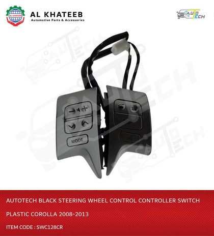 Black Steering Wheel Control Controller Switch Plastic Corolla 2008-2013