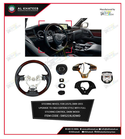 STEERING 4LEXUS  BLACK +D.WD+ SR