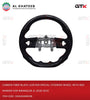 Prima Carbon Fiber Black Leather Special Steering Wheel With Red Marker For Wrangler Jl 2018-2019