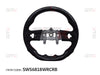 Prima Carbon Fiber Black Leather Special Steering Wheel With Red Marker For Wrangler Jl 2018-2019
