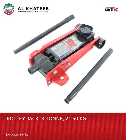 King Tools Hydraulic Quick Lift Trolley Service/Floor Jack 3Tonne 21.5Kg