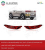 Car Rear Bumper Tail Light Led Reflector Rear Fog Lamp Fog Light Brake Tucson 2016, 2Pcs Set