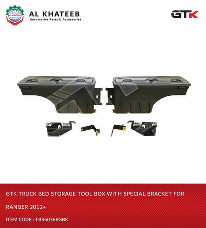 GTK Truck Bed Storage Tool Box With Special Bracket For Ranger 2012+