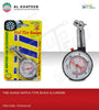 TIRE GUAGE WATCH TYPE BLACK & CHROME