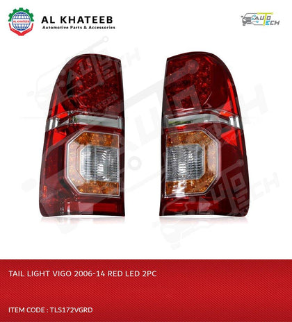 TAIL LIGHT VIGO 2006-14 RED LED 2PC-TLS172VGRD