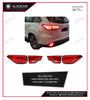 AutoTech Car Performance LED Tail Brake Lights Rear Lamps Smoked Red Highlander 2015-2019, 4PCS