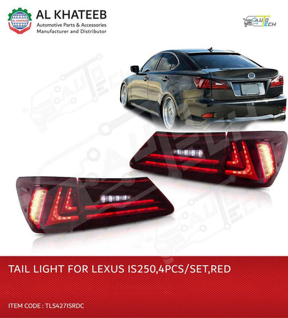 TAIL LIGHT FOR IS250,4PCS/SET,RED