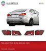 Car Performance Rear Tail Brake Dynamic Turn Signal Car LED Tail Light IS250 2006-2012, Red 4PCS