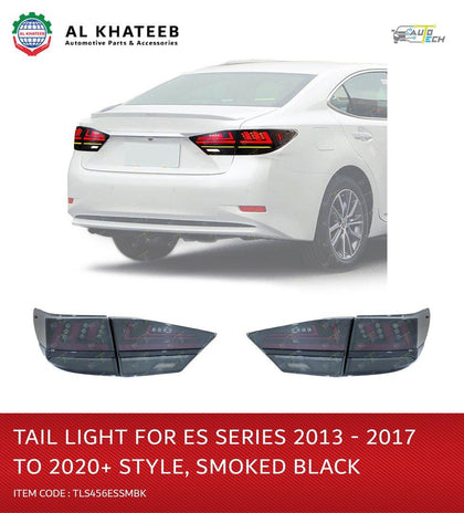 TAIL LIGHT FOR FACELIFT ES 2013-17 TO 2020 STYLE SMOKE BLACK