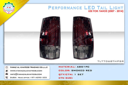 TAIL LIGHT FOR TAHOE 2007-14 LED/PREOR