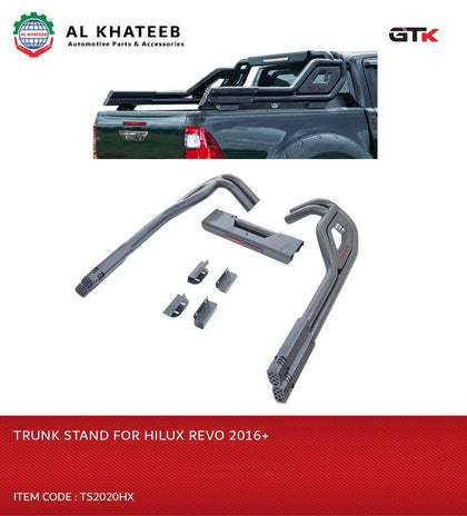 TRUNK STAND FOR HILUX REVO 2015-25, WIDTH NEED TO BE ADJUSTABLE 6CM FM 158-164CM FOR OUTSIDE