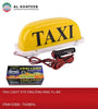 Universal Taxi English/English Light Universal LED Auto Taxi Roof Sign Light Vehicle Top Sign, Magnetic Base, Yellow/Black
